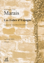 LES FOLIES D�fESPAGNE (ARR.WEHLTE), SCORE & PARTS