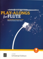 PLAY-ALONGS FOR FLUTE : SELECTED PIECES FROM BACH TO SATIE (ED.GISLER-HAASE) (WITH AUDIO ACCESS)