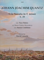 TRIO SONATA E-MOLL K.28 (ED.LASOCKI)