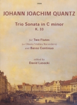 TRIO SONATA C-MOLL K.33 (ED.LASOCKI)