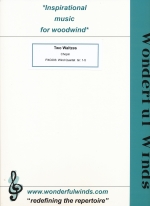 TWO WALTZES (KK IVb NR.10 & 11) (ARR.ORRISS) SCORE & PARTS