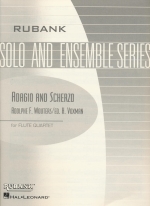 ADAGIO & SCHERZO,OP.77, SCORE & PARTS