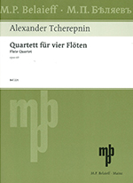 QUARTET,OP.60, SCORE & PARTS