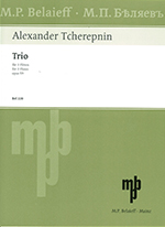 TRIO,OP.59, SCORE & PARTS