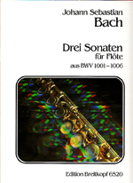 3 SONATEN(AUS@VN. SONATEN U.PARTITEN@BWV1001|1006) (ARR.GRAF) G6835