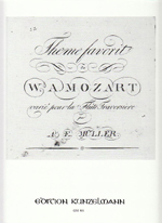 THEME FAVORIT DE MOZART VARIE G7367