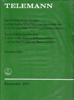 12 METHODISCHE SONATEN, SCORE, CLOTH@TWV41:g3/A3/e2/D3/a2/G4/h3/c3/E5/B5/d2/C3