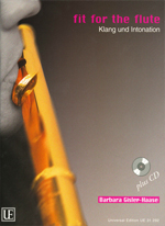 FIT FOR THE FLUTE : Sound and Intonation (WITH CD)